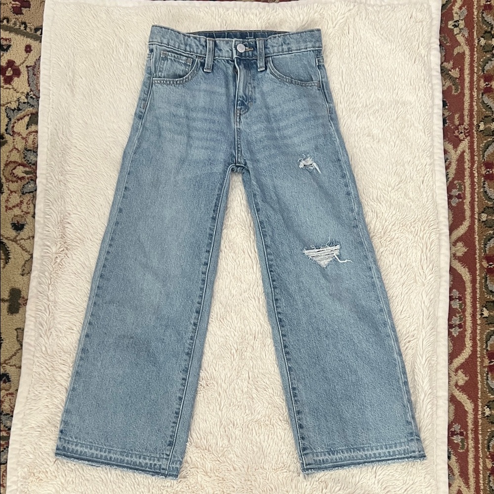 Old Navy High-Rise Baggy Wide Leg Jeans - Blue